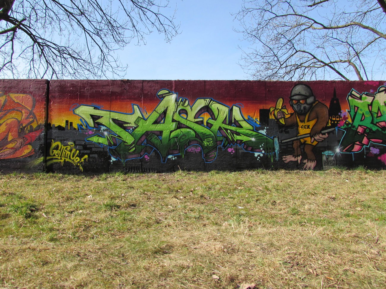 Graffiti Wall - Photo by TASKone (2015)