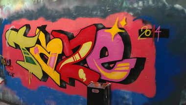 Graffiti Wall in Heidelberg - Photo by TAZE - heidelberg, taze (2014)