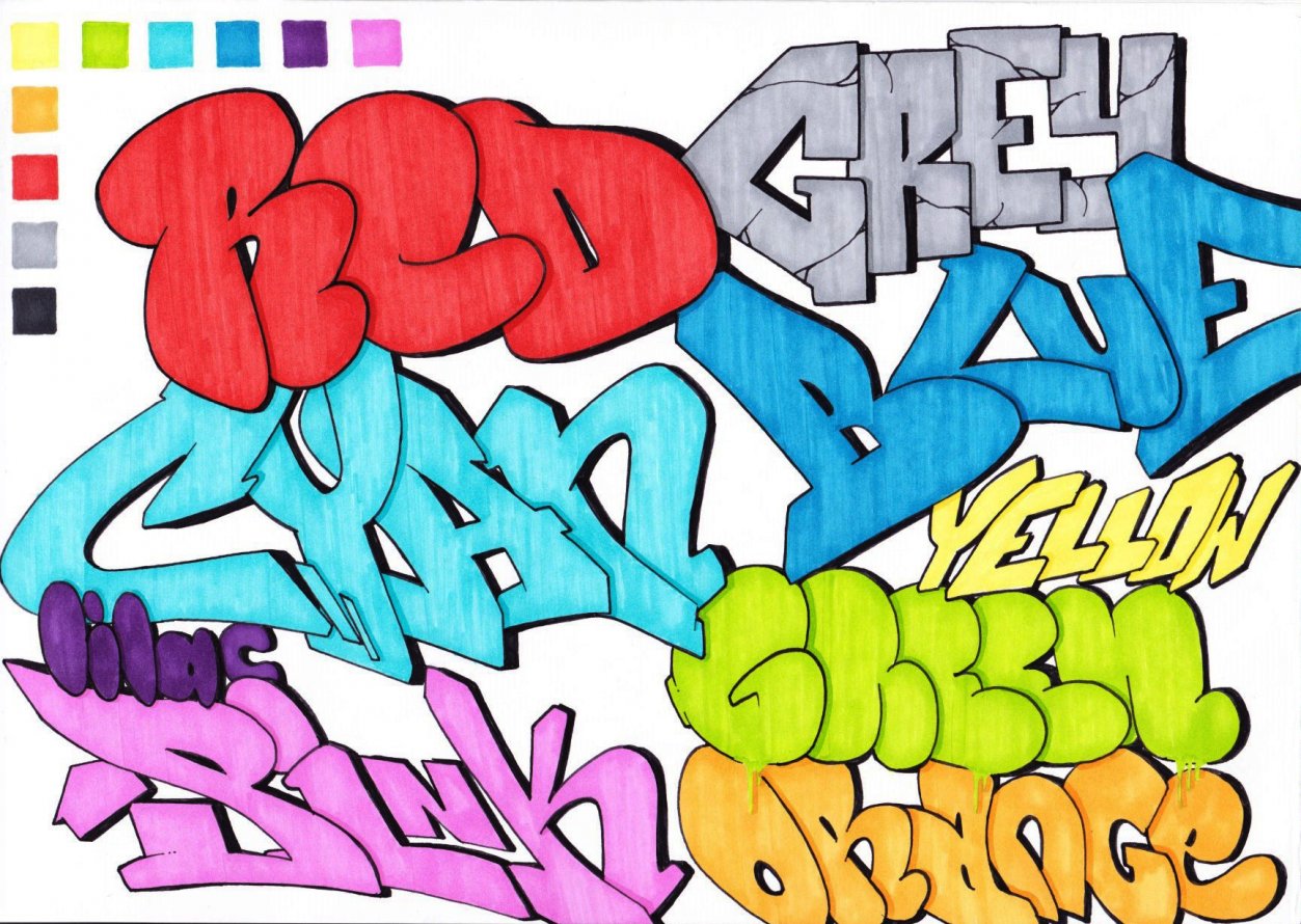 Graffiti Sketch in Heidelberg - Photo by TAZE - colors, red, grey (2010)