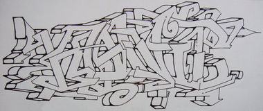 Graffiti Sketch - Photo by TAZE (2005)