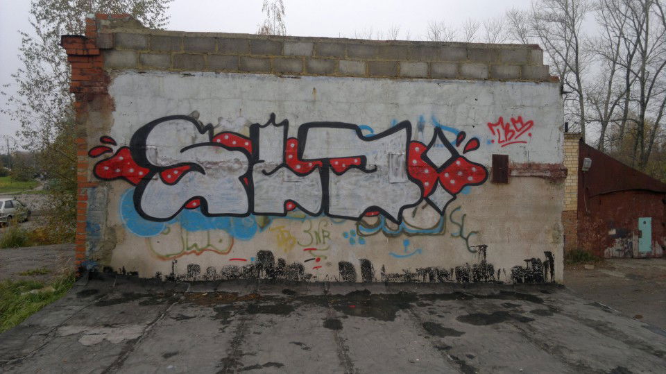 Graffiti Wall - Photo by TBWSLAEDO - sld (2012)