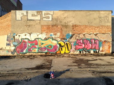 Graffiti Wall - Photo by TBWSLAEDO - TBWS, FCS (2013)