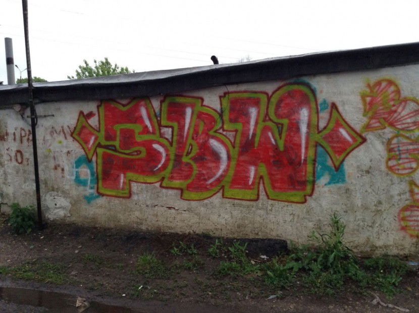 Graffiti Bombing - Photo by TBWSLAEDO - TBW (2013)