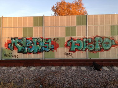 Graffiti Wall - Photo by TBWSLAEDO - tbws, and, depo (2013)