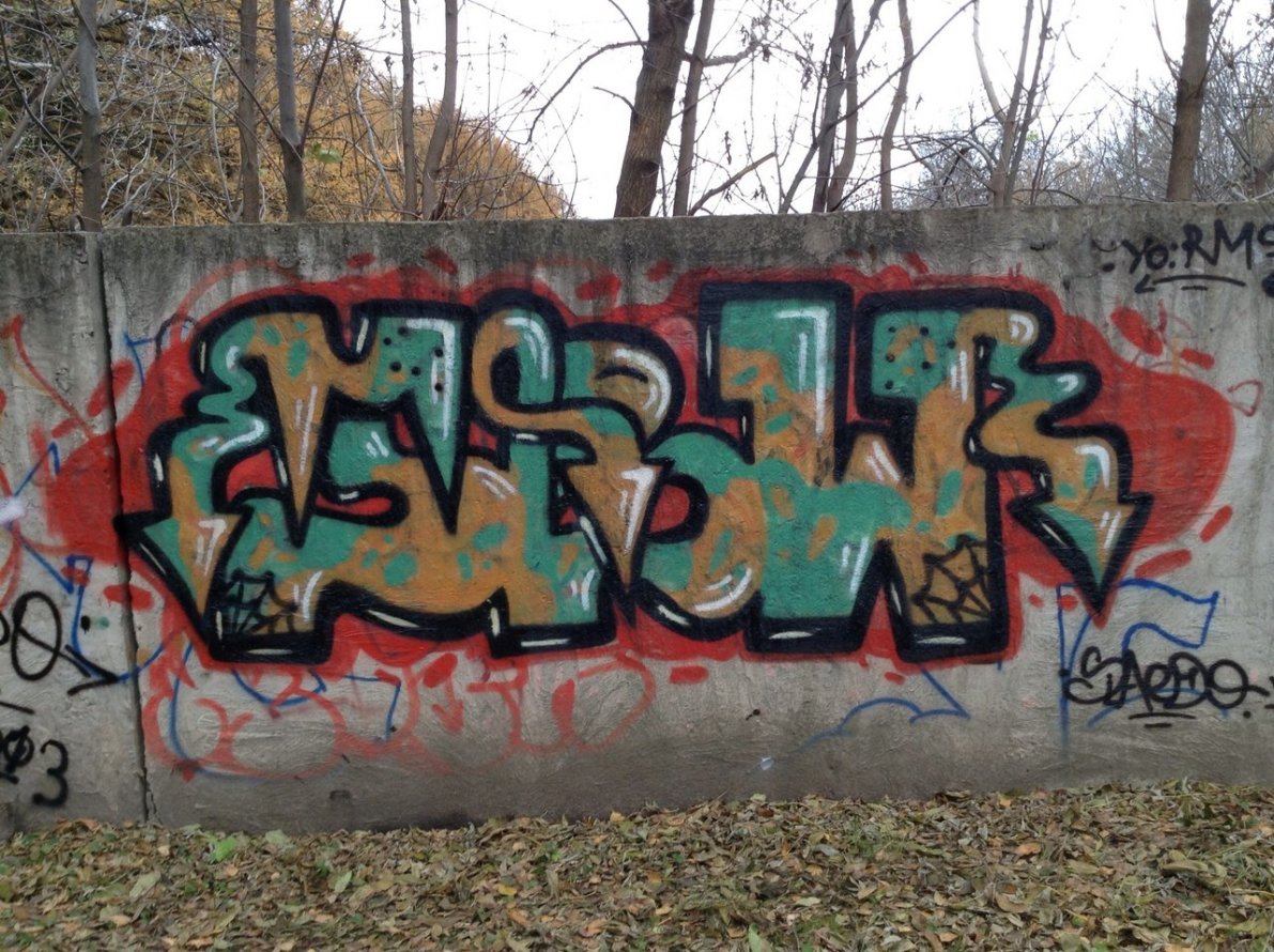 Graffiti Wall - Photo by TBWSLAEDO - tbws (2013)