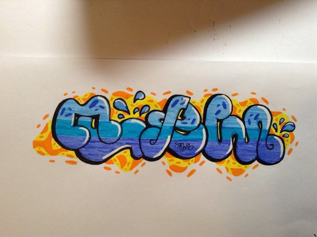 Graffiti Sketch - Photo by TBWSLAEDO - tbws (2013)