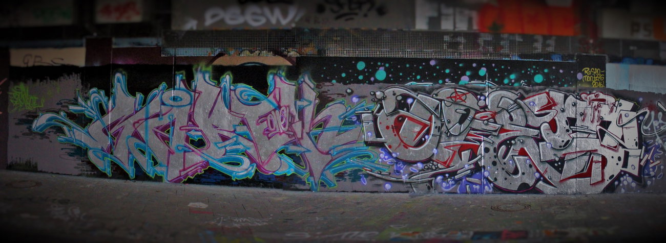 Graffiti Wall - Photo by TDCREW - MAREK, IET, TD