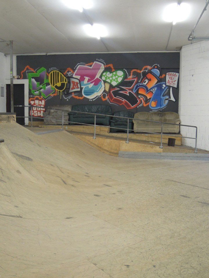 Graffiti Wall in Coburg - Photo by TDN - Somster, Som, Mos (2015)