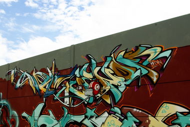 Graffiti Wall in Ampfing - Photo by TDN - Doe, Venom, Cane (2013)