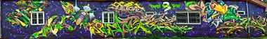 Graffiti Wall in Coburg - Photo by TDN - Venom, Cane, Jose (2013)