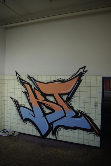 Graffiti Wall in Bamberg - Photo by TDN - Cane, Venom, KT (2013)