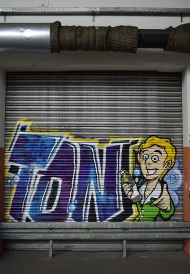 Graffiti Wall in Bamberg - Photo by TDN - Cane, Venom, KTDN (2013)