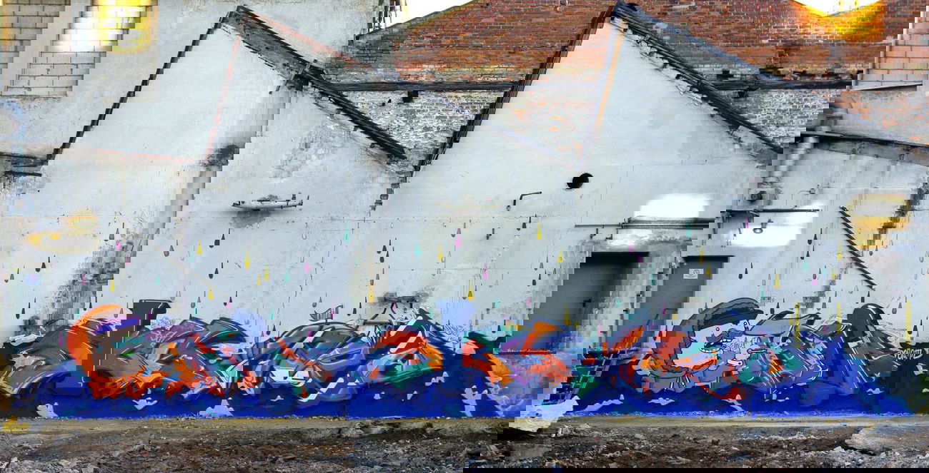 Graffiti Wall in Bamberg - Photo by TDN - Cane, Venom, Som81 (2013)