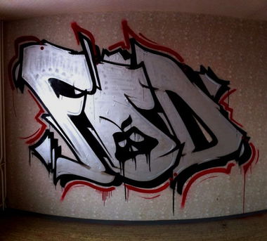 Graffiti Bombing - Photo by TDN - Cane, Venom, KTDN (2014)