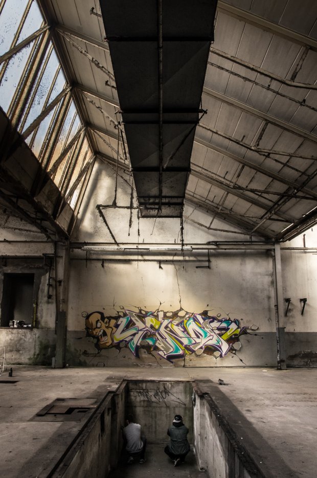 Graffiti Wall in Bamberg - Photo by TDN - Cane, Venom, KTDN (2013)