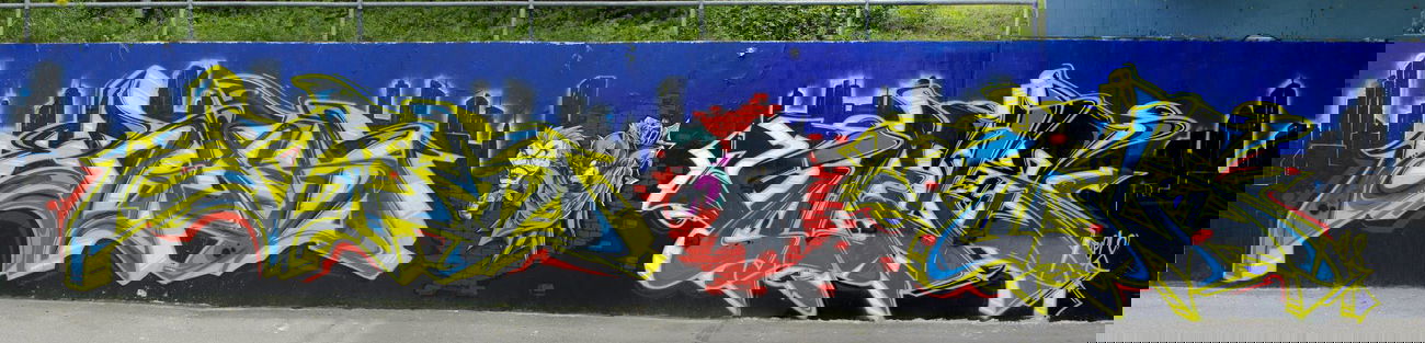 Graffiti Wall in Ingolstadt - Photo by TDN - Eras, Cane, Wels (2014)