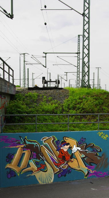 Graffiti Wall in Ingolstadt - Photo by TDN - Cane, Venom, KTDN (2014)