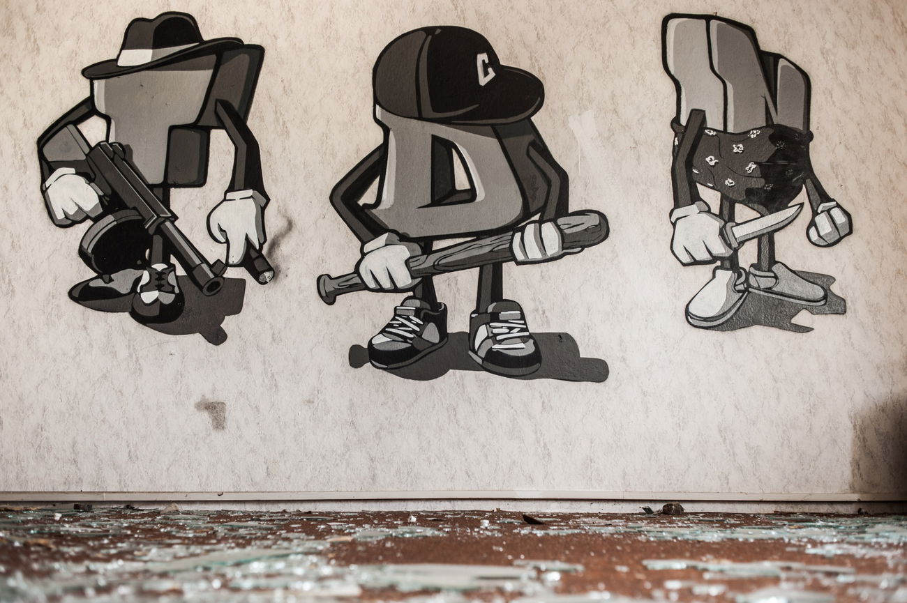 Graffiti Artwork - Photo by TDN - Cane, Venom, KTDN (2015)