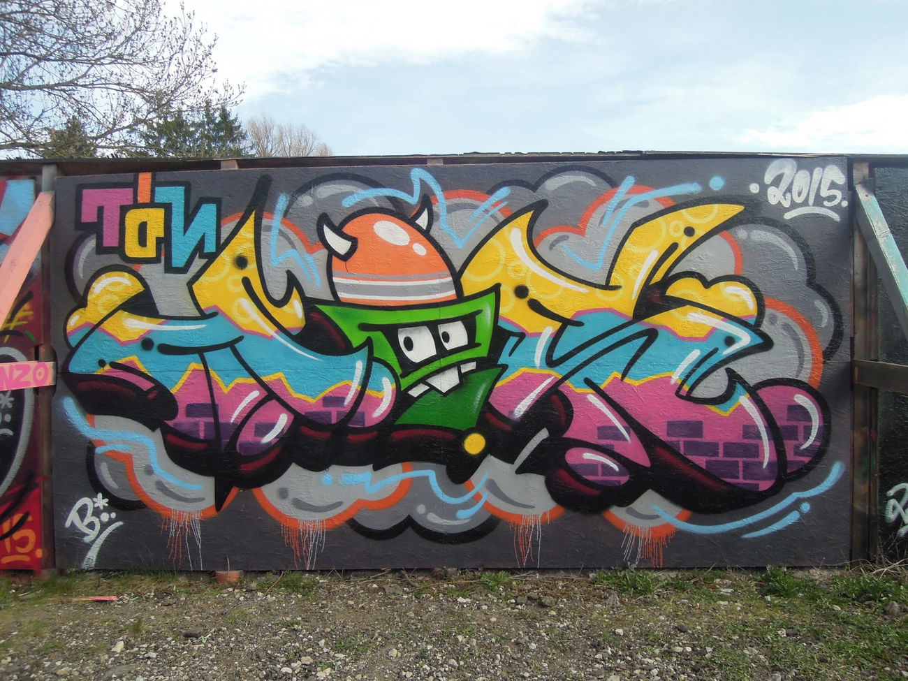 Graffiti Wall - Photo by TDN