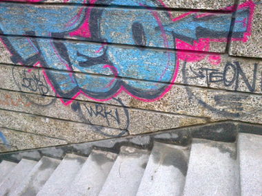 Graffiti Bombing - Photo by TEO