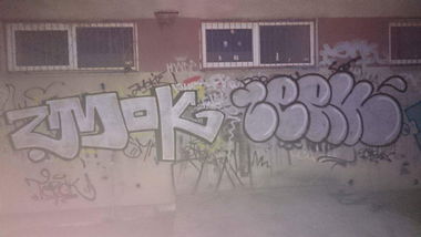 Graffiti Bombing - Photo by TERK - NHA, TERK, ZMOK (2016)
