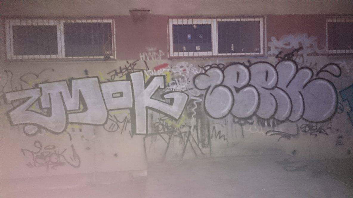 Graffiti Bombing - Photo by TERK - NHA, TERK, ZMOK (2016)