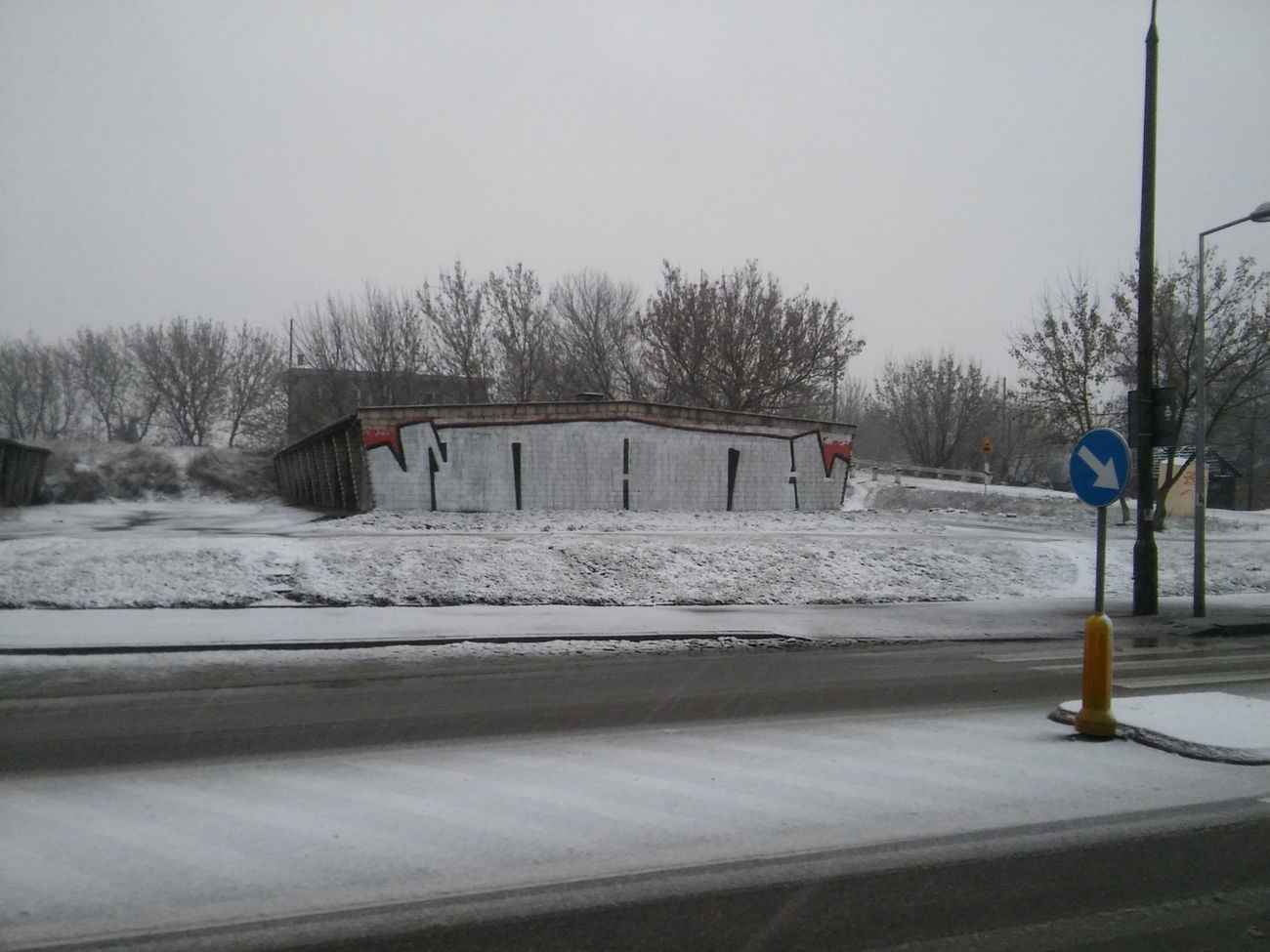Graffiti Bombing in Białystok - Photo by TERK - NHA, TERK, SOPRAN (2015)