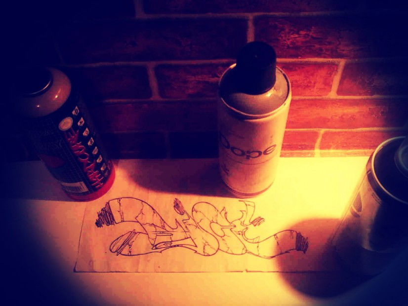 Graffiti Sketch in MLT - Photo by TFCrew