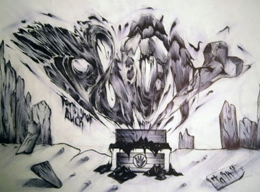 Graffiti Sketch - Photo by TFCrew (2013)