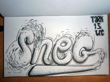 Graffiti Sketch - Photo by TFCrew - TARK, 13, TFC (2014)