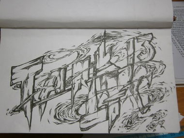 Graffiti Sketch - Photo by TFCrew - TARK, 13, TFC (2014)