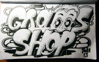 Graffiti Sketch - Photo by TFCrew (2014)