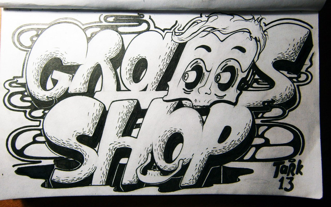 Graffiti Sketch - Photo by TFCrew (2014)