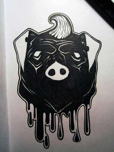 Graffiti Sketch - Photo by TFCrew (2014)