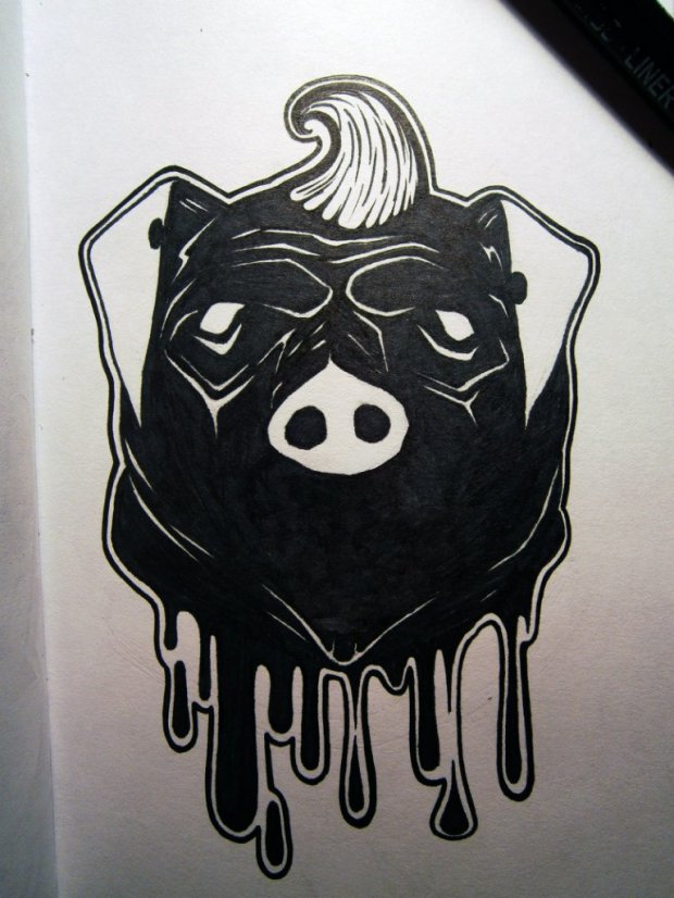 Graffiti Sketch - Photo by TFCrew (2014)