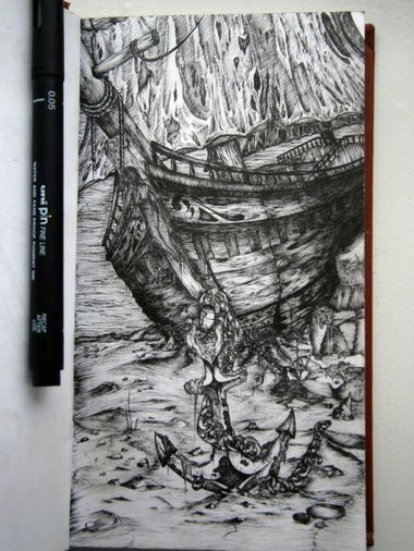 Graffiti Sketch - Photo by TFCrew (2014)