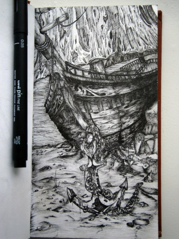 Graffiti Sketch - Photo by TFCrew (2014)