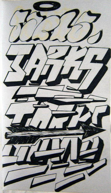 Graffiti Sketch - Photo by TFCrew