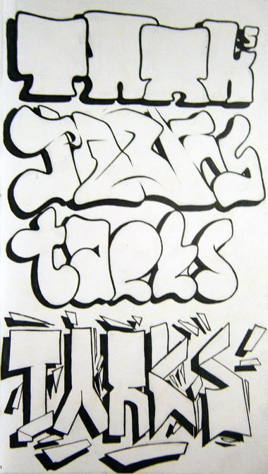 Graffiti Sketch - Photo by TFCrew