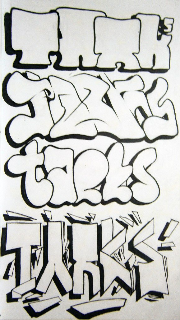 Graffiti Sketch - Photo by TFCrew