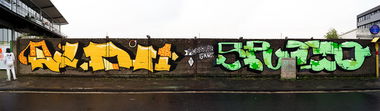 Graffiti Wall - Photo by THE_PLEASURE_GANG - pleasuregang, düsseldorf, sputto (2013)