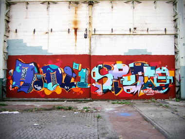 Graffiti Wall - Photo by THE_PLEASURE_GANG - düsseldorf, pleasuregang, sputto (2012)