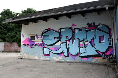 Graffiti Wall - Photo by THE_PLEASURE_GANG - Berlin, Düsseldorf, SPUTTO (2012)