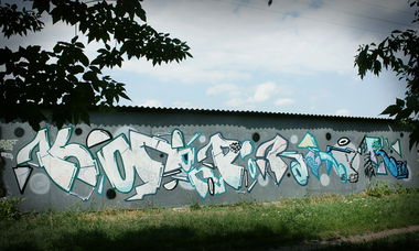Graffiti Wall in Ukraine - Photo by THRT - Kolir, Stiks, Lesha