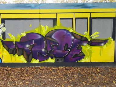 Graffiti Wall in Deutschland - Photo by TI13BERLIN - ATZPAC, CREW, ATZPAC (2017)