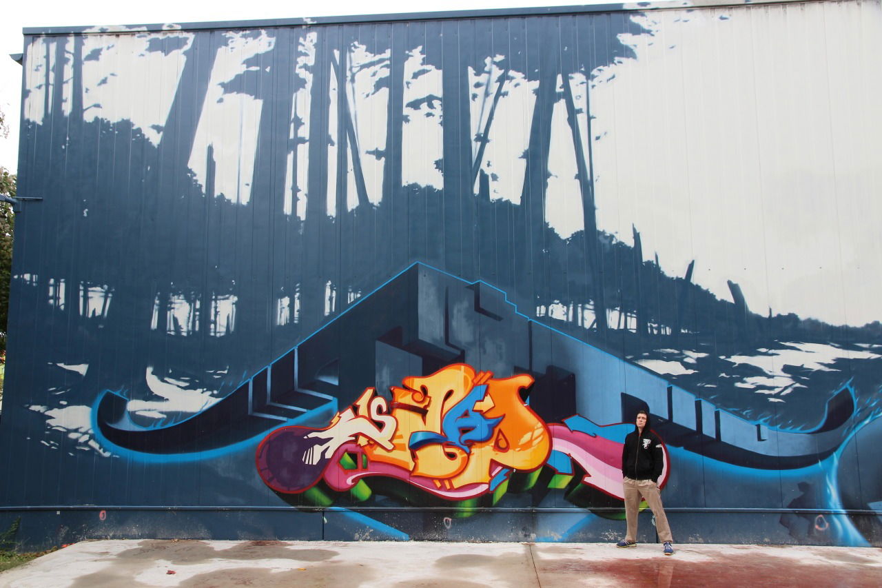 Graffiti Wall in Deutschland - Photo by TI13BERLIN - TI13, TIT, TITRECE (2012)