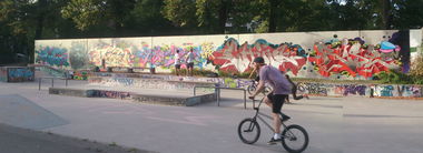 Graffiti Wall in Berlin germany - Photo by TI13BERLIN - TRECE, BOSAR, DEJOE (2018)