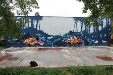 Graffiti Wall in Deutschland - Photo by TI13BERLIN - TI13, TIT, TITRECE (2012)