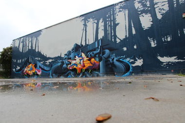 Graffiti Wall in Deutschland - Photo by TI13BERLIN - TI13, TIT, TITRECE (2012)