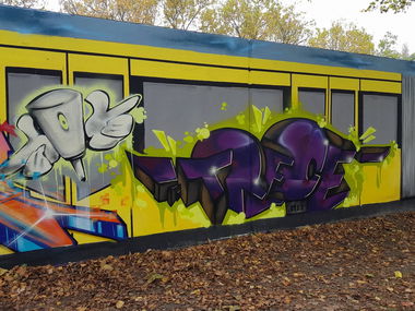 Graffiti Wall in Deutschland - Photo by TI13BERLIN - ATZPAC, CREW, ATZPAC (2017)